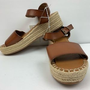 Rae Espadrille Platform shoes, New, size 8.5